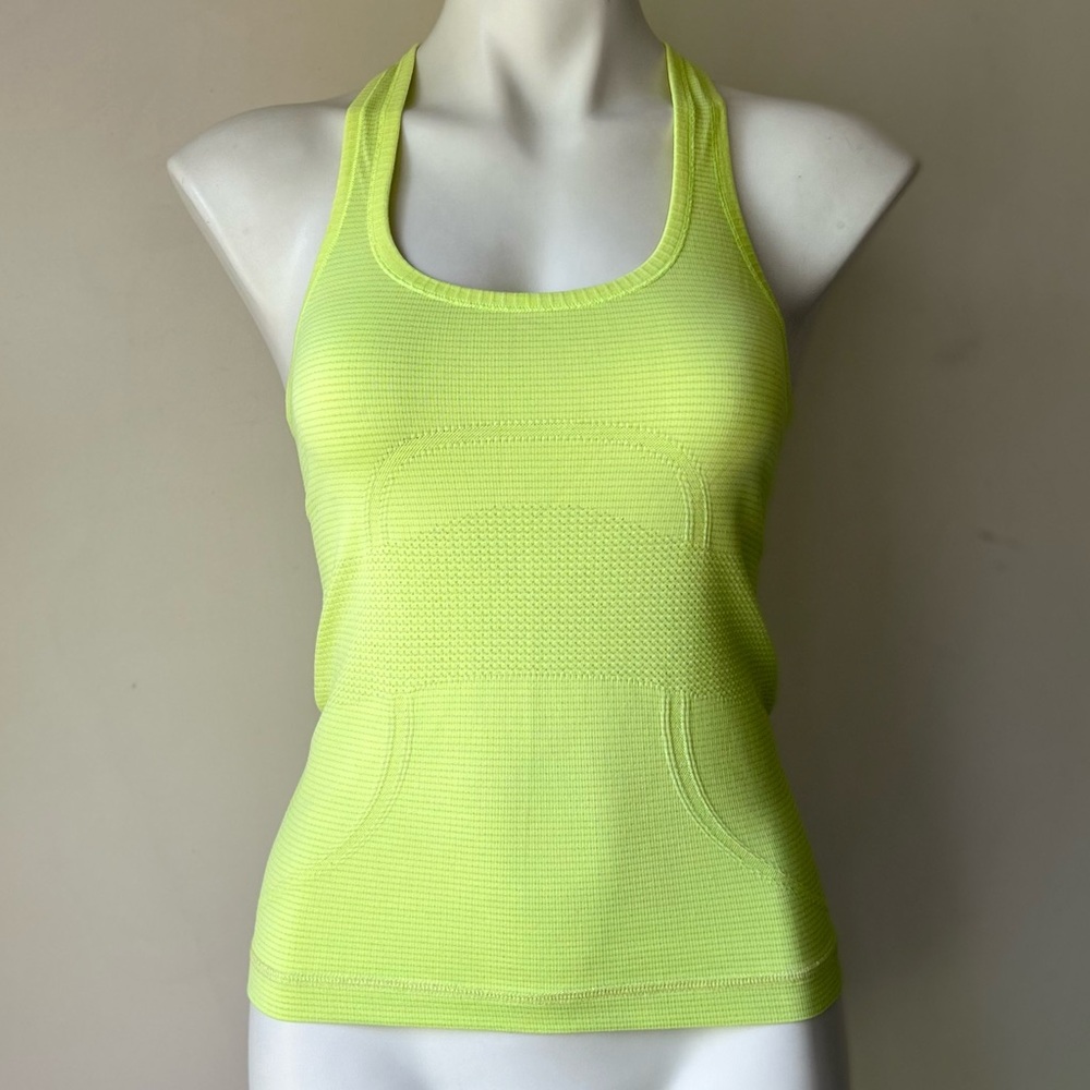 Lululemon Swiftly Tech Racerback Tank, Yellow 4